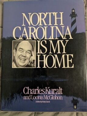 North Carolina Is My Home by Charles Kuralt - Black & Purple Cover
